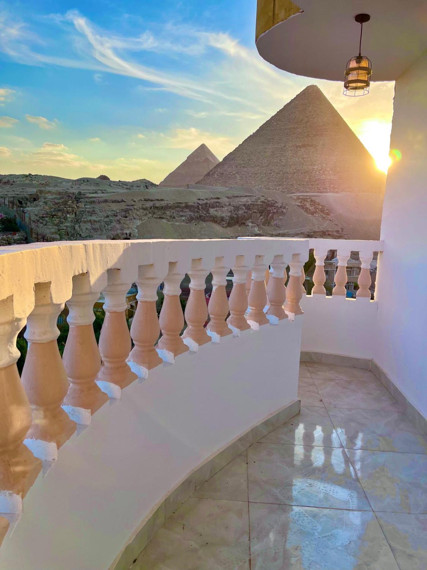 Alba Pyramids View Kairo Exteriör bild