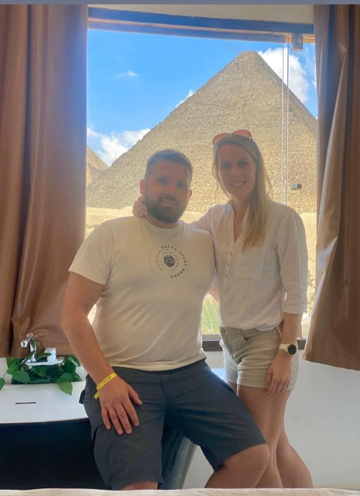 Alba Pyramids View Kairo Exteriör bild