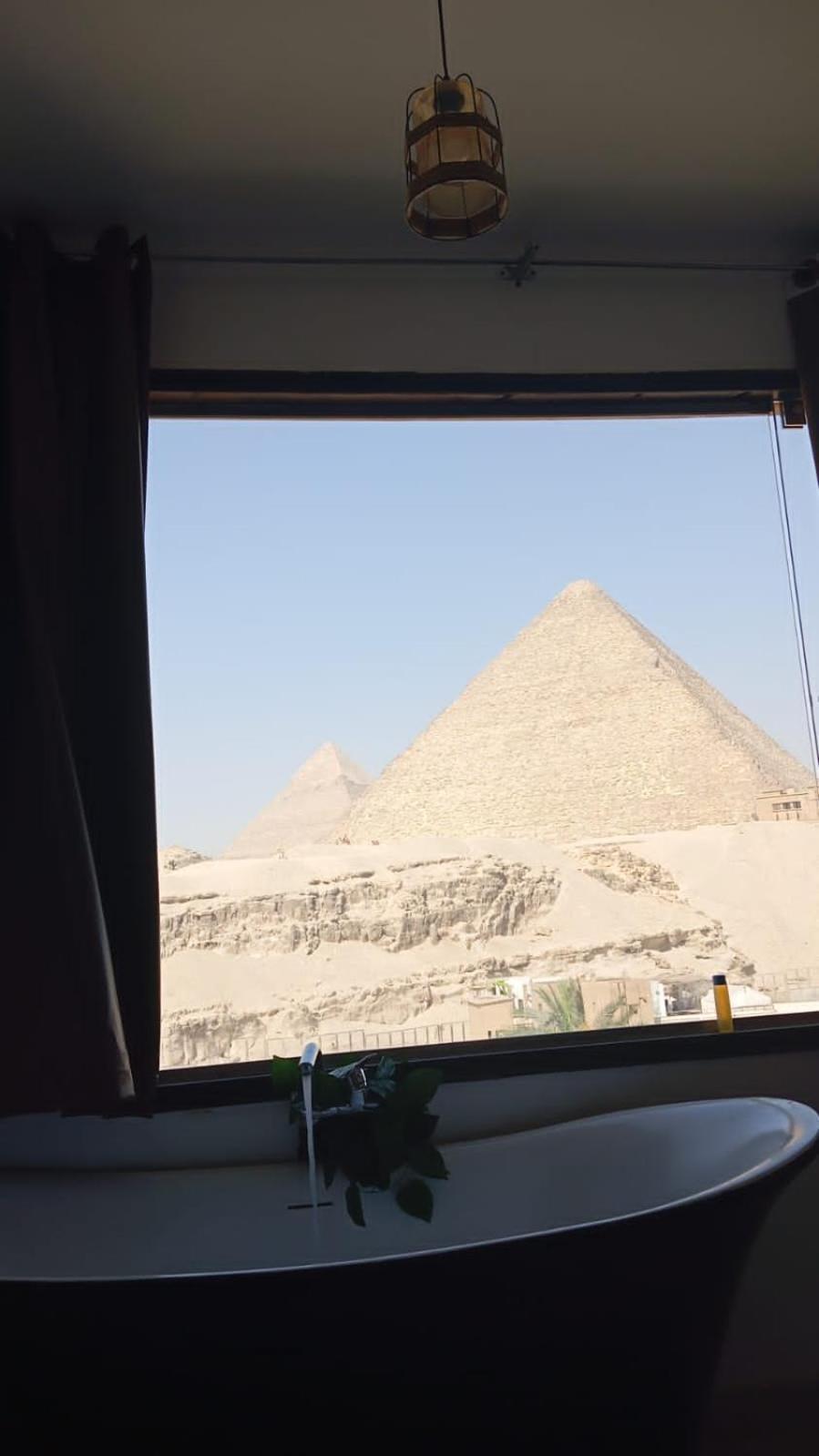 Alba Pyramids View Kairo Exteriör bild